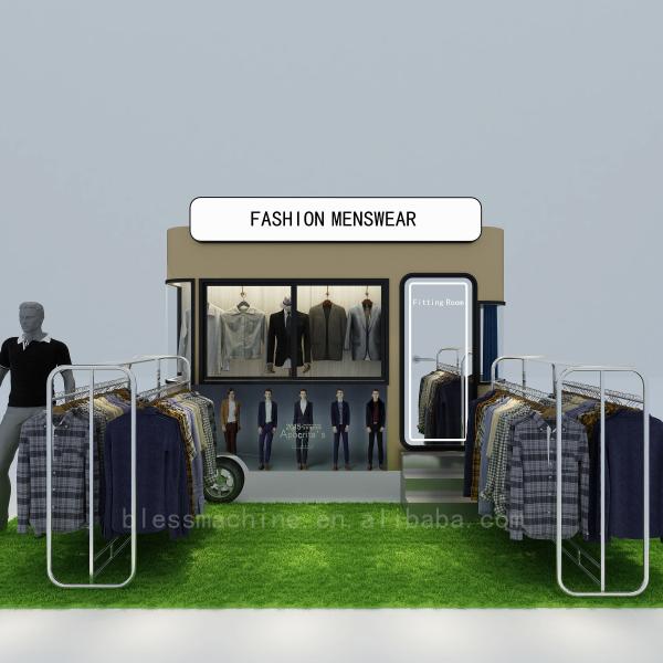 Direct Supply Electric Mobile Cart for Outdoor Street Sancks Fashion Menswear