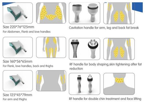 effecive weight reduce fat removal cryo cryolipolysis slimming equipment