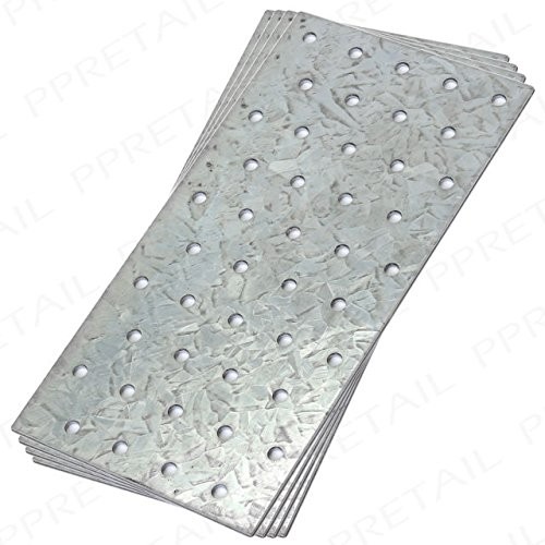 Standard Wood Construction Flat Tie Plate Repair Mending Plate Bracket Galvanized