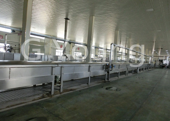 240 000 Cakes 900mm Roller Fried Bag Instant Noodle Machine 65-80g / Cake
