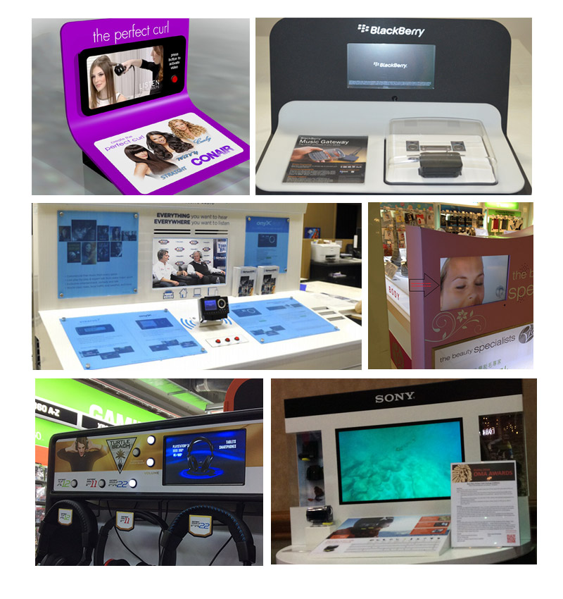 10.1" Full HD LCD Screen For Commercial Advertising Banner Display