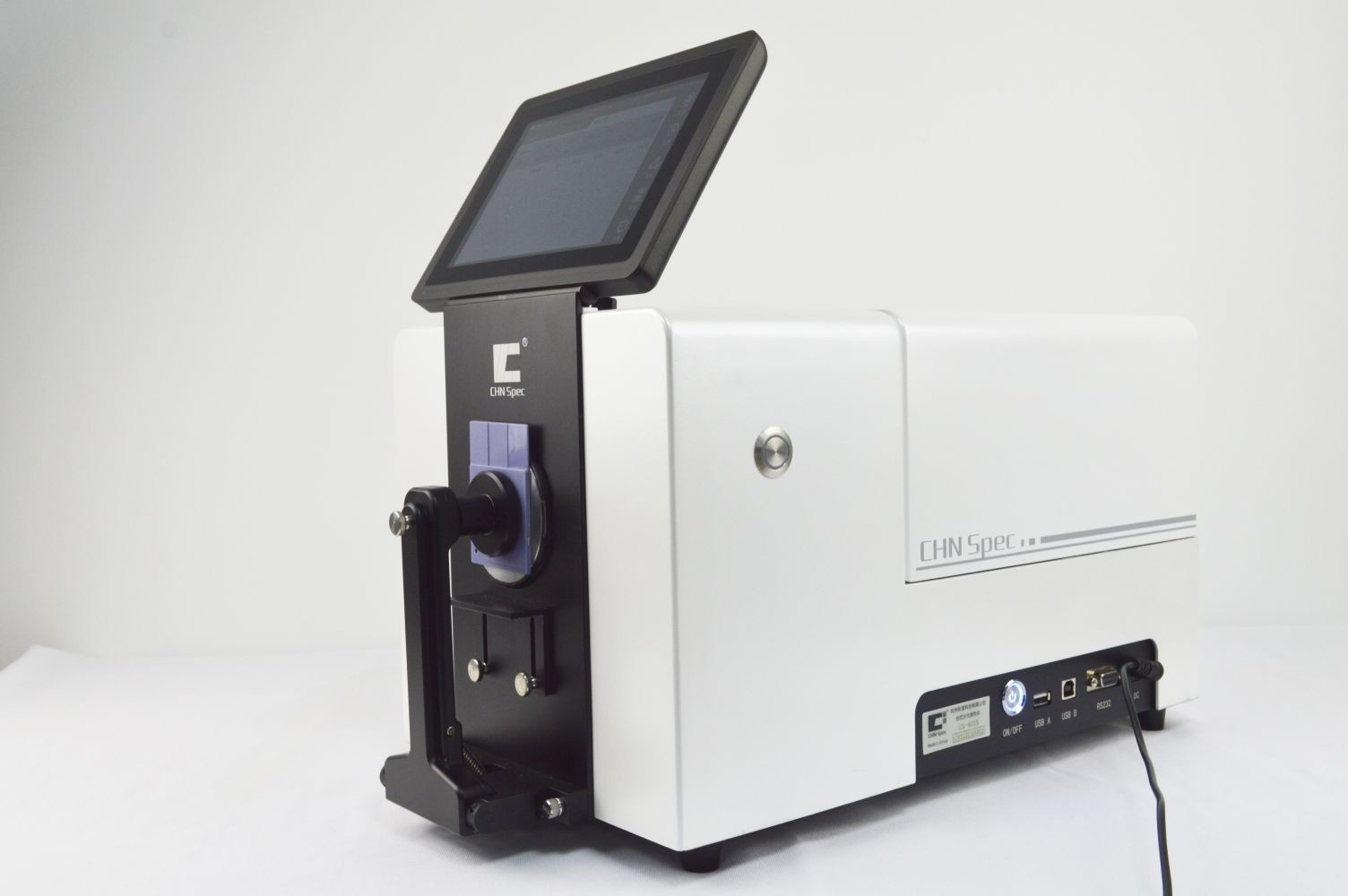 Color Measurement Benchtop Spectrophotometer With Dual Light Path Sensor Array And Concave Grating