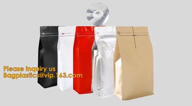 polypropylene Crystal Clear Cello Bags flat square block bottom opp bag,candy opp square bottom cello bag bagease packag