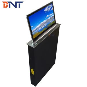  Intelligent paperless conference system whole aluminum alloy motorized monitor lift with 15.6 inch monitor Manufactures