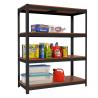 Buy cheap Adjustable Wooden Tiers Boltless Steel Stand Storage Shelf Rack from wholesalers