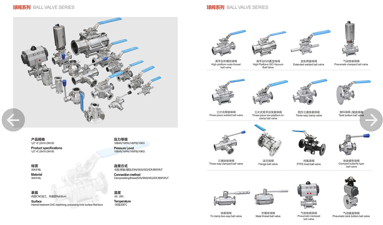 Heavy Duty Stainless Steel Pipe Clamps Middle Type Single Pin Sanitary