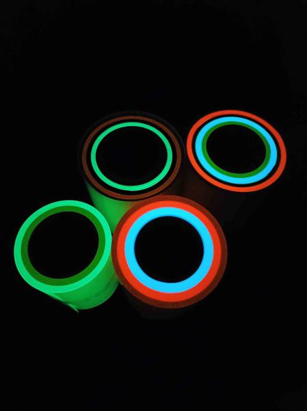 Outdoor Duct Glow In The Dark Anti Slip Grip Tape Reflective Photoluminescent