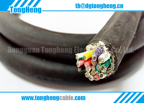 Flame and Oil Resistant Electrical Machinery Customized Rubber Cable