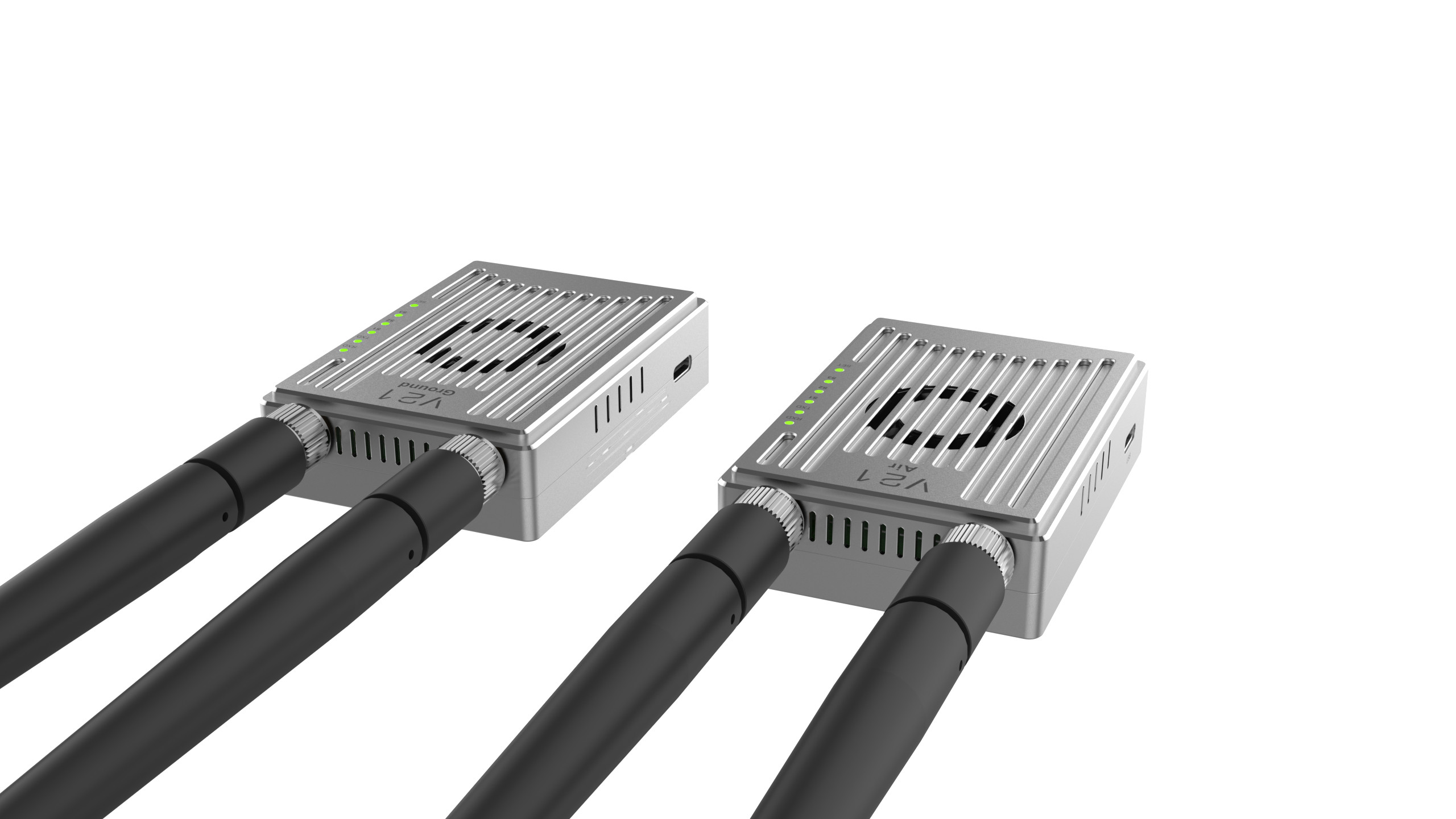 UAV Ground Control Station , 800MHz 1.4GHz Digital Wireless Data Transmitter For Drone