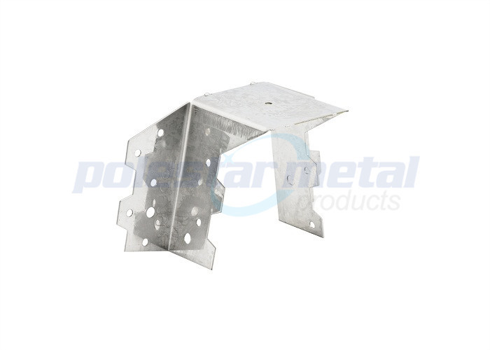Galvanised Steel Construction Hardware , Connecter Pine Joist Hangers For Steel Beams