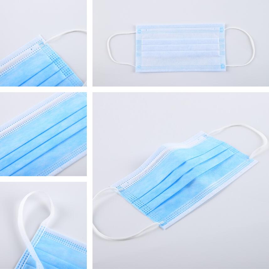 S&J OEM wholesale 3 ply facemask EN 14683 medical surgical face mask disposable