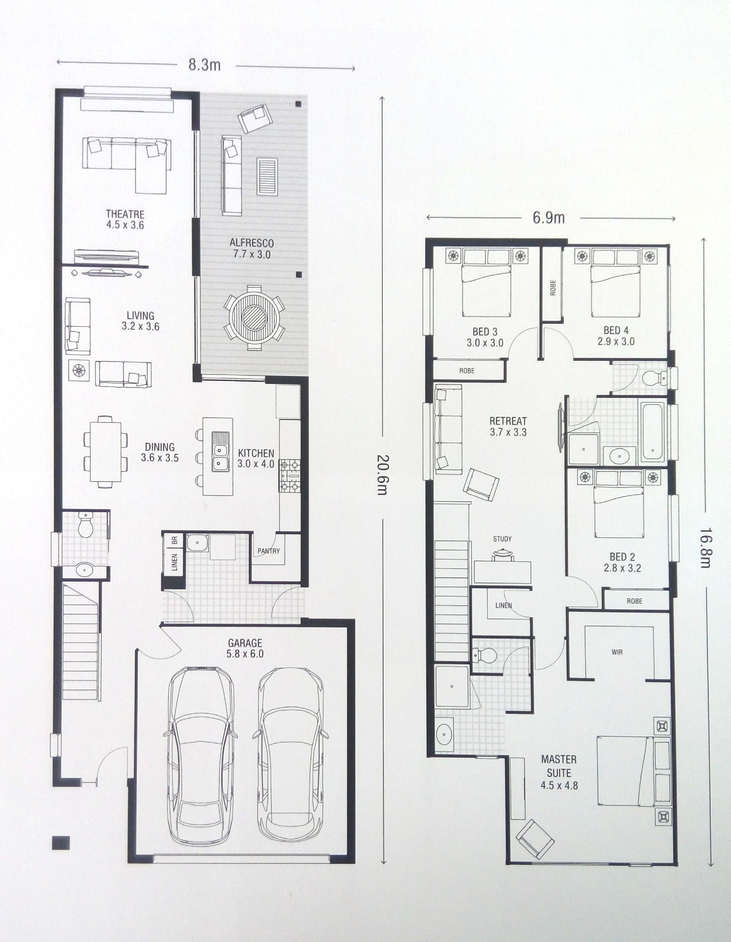 Customized 2-Stoery Villa Light Steel House Prefab Modular House USA Standard