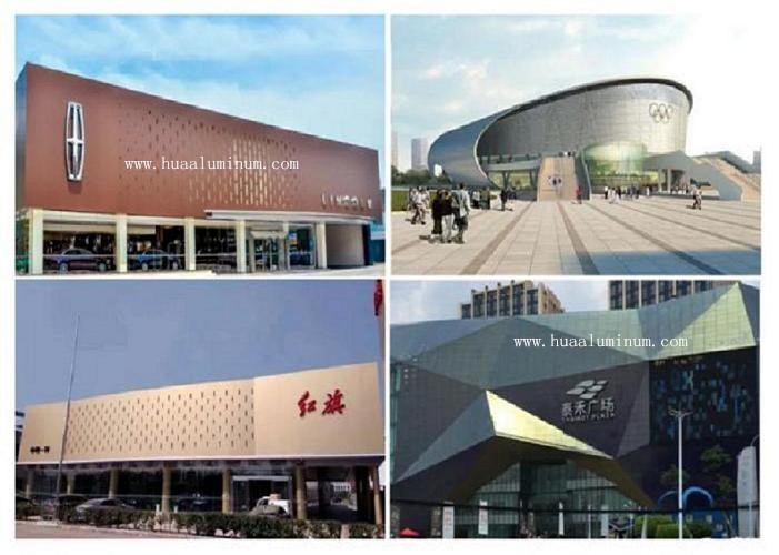 CE Waterproof Honeycomb Aluminium Panel Mill Coating For Exterior Wall