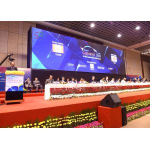 China Conference Room P3 Electronic Display Board High Brightness 576mm X 576mm on sale