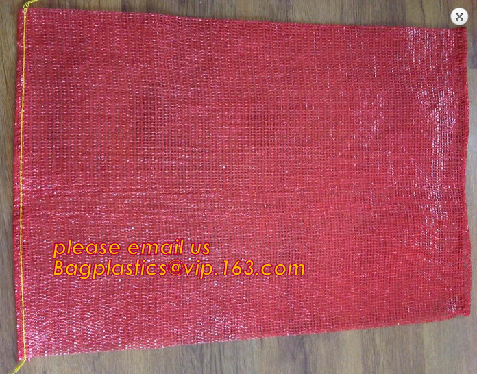 Reusable Solid Shopping Bag String Grocery Bag Shopper Cotton Tote Mesh Net Woven Portable Durable Shopping, BAGEASE