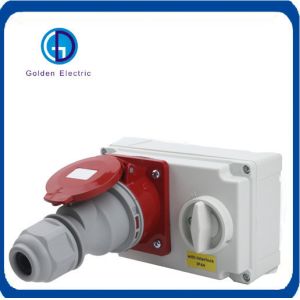 110-240V Industrial Mechanical Interlock Socket and Switch with Customization