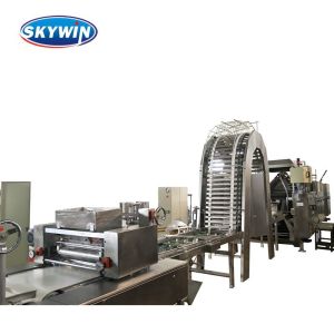 Full Automatic Skywin Chocolate Coated Wafer Biscuit Making Machine