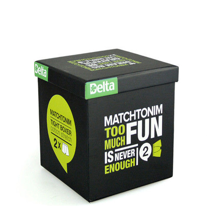 OEM Handmade Corrugated Gift Box With Lid Multifunctional Durable
