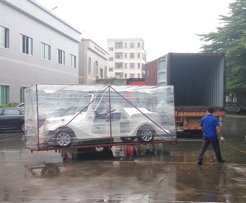 Environmentally Friendly 11 Seater Mini Pure Electric Open Top Sightseeing Car 72V Motor For Public Area Transportation