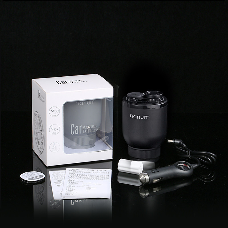 Bpa Free Car Charger 2.1A 500ml Essential Oil Diffuser