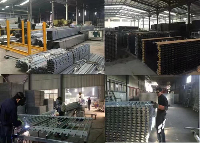 1.8x2.4m Steel Temporary Mesh Fencing / Electro Galvanized Garden Fence