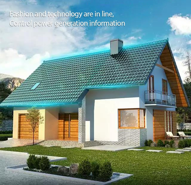 Flexible CIGS Film Photovoltaic Solar Panel Roof Tiles 30W For Solar Roof Tile System