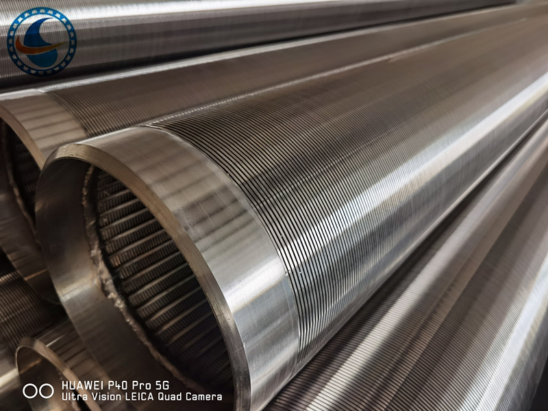 Oil Sand Filter Anti Alkali Water Wire Screen Pipe Stainless Steel 201 For Bore Well