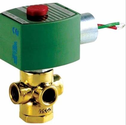 ASCO 8210G056-120/60 Brass Body Pilot Operated General Service Solenoid Valve 1