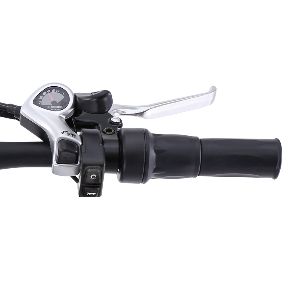 High Torque Folding Electric Fat Tire Bike 500W With 20 Inch LCD Display