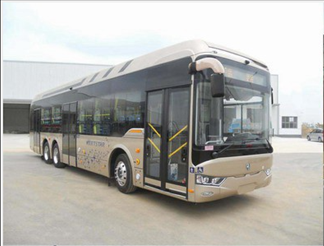 Luxury Electric Bus Customizable City Bus With Manual Transmission And 200km Range