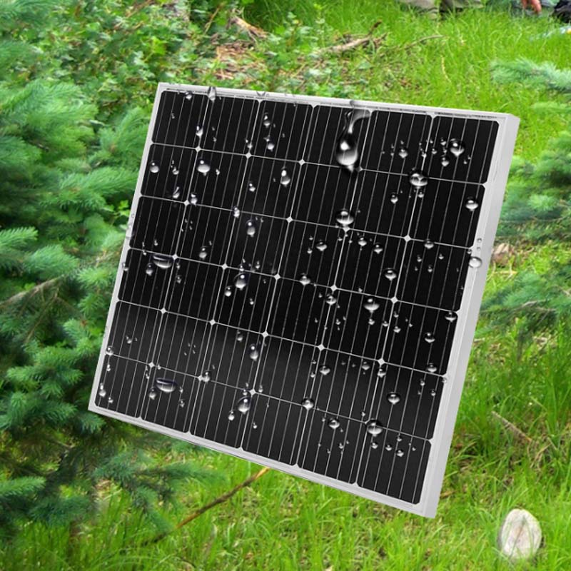 Mono Photovoltaic Glass Solar Panel 150w 160w 180w 12v 18v 24v monocrystalline Solar Panel pv A efficiency solar cell