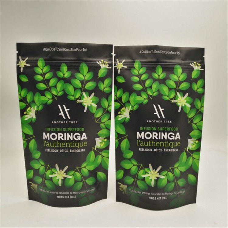 Custom Tea Packaging Pouch Detox Slimming Tea / Flower Leaf / Seed Bean k Bag