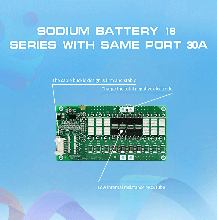 3s 4s 5s Lithium Battery Lifepo4 Bms 35a 40a 45a With Temp Sensor For E Motorcycle