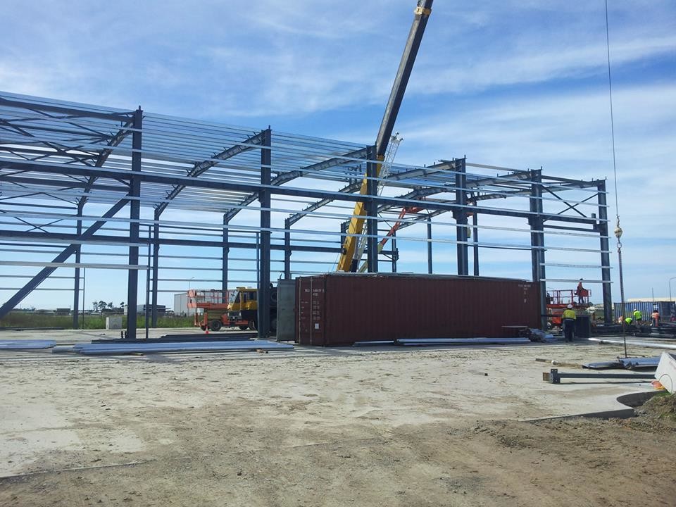 Experienced TEKLA Modeling Industrial Metal Workshop Building Construction Project