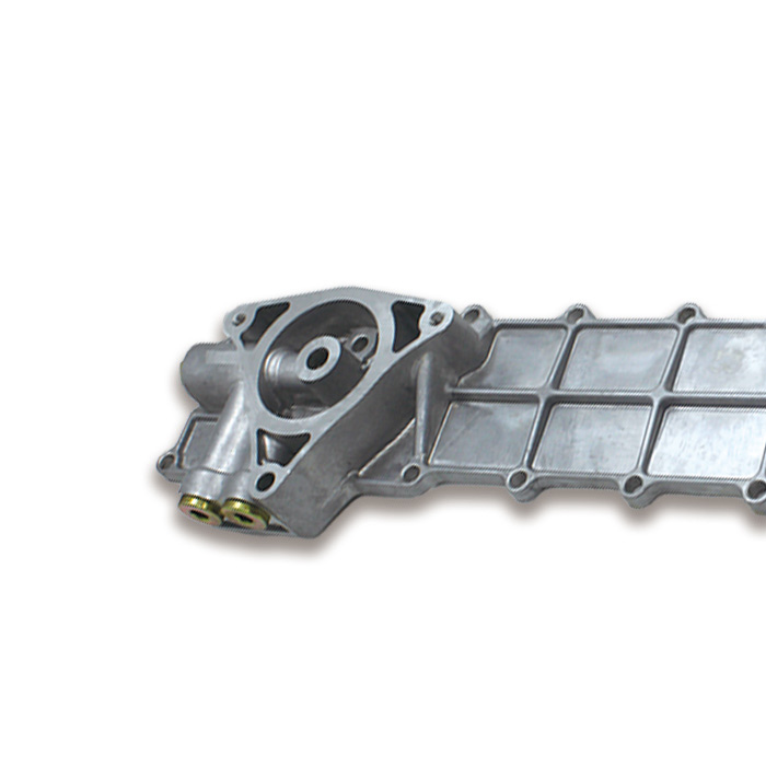 Aluminum Core Plastic Tanks for Heavy Truck Parts Mitsubishi ISUZU excavator 6D14 6D15 6D16 4HK1 engine oil cooler cover
