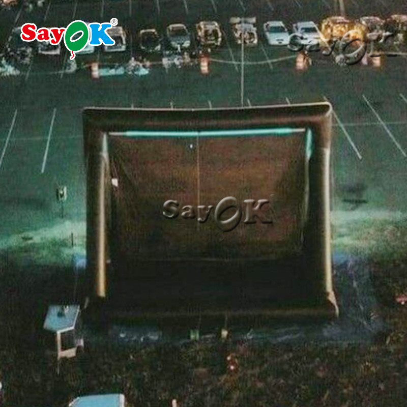 Projection Cloth Water Proof Inflatable Movie Screen
