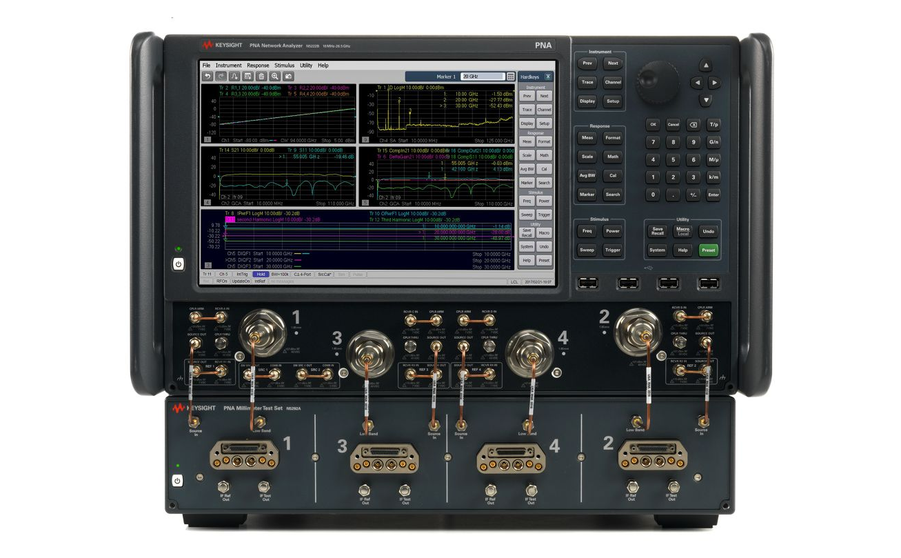 Keysight（Agilent) N5290A 900 Hz To 110 GHz PNA Millimeter Wave System Benchtop Type With Compact Frequency Extender