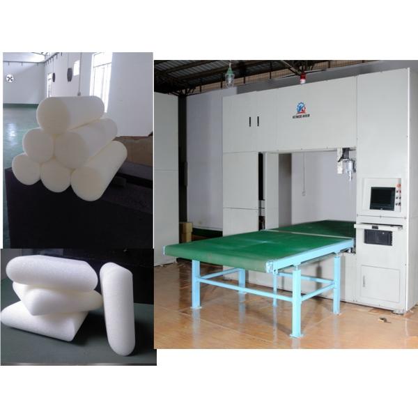 China Horizontal CNC Contour Foam Cutting Machine With Belt for Loop Cutting 8KW on sale China Horizontal CNC Contour Foam Cutting Machine With Belt for Loop Cutting 8KW on sale