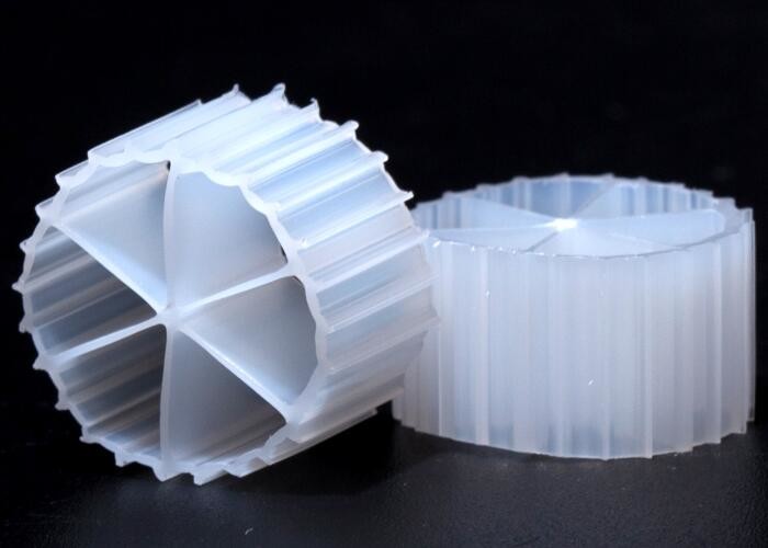 Biochips Fish Ponds MBBR K1 Filter Media 20 Year Long Life Span 25mm X 12mm