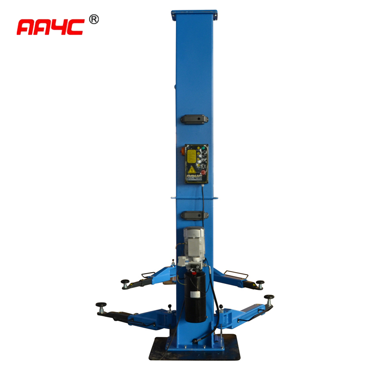 5.5T 11000 Lb 2 Post Car Lift 10 Ft Ceiling 240v Electrical Release Floorplate