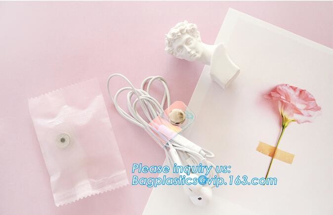 Plastic Bag OEM Custom PVC Loop Handle Image Printed Plastic Shopping Bag,Promotional Clear Waterproof Plastic Cosmetic