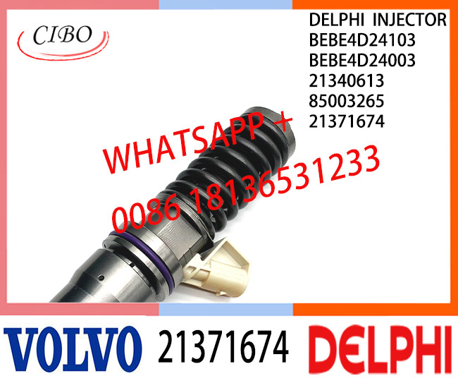 Fuel Diesel Injector 21371674 BEBE4D24103 BEBE4D24003 21340613 85003265 E3.18 for VOL MD13 EURO 4 LOW POWER