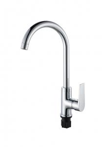  Chrome Brass Cold And Hot OEM Kitchen Sink Mixer Taps Single Lever Manufactures