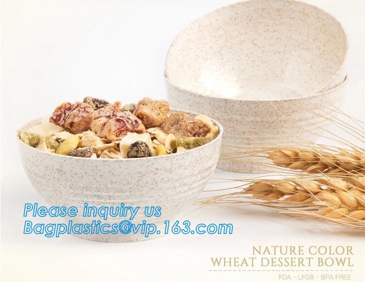 Meal Prep Containers Free Sample Bento Lunch Box Biodegradable Food Container Plastic Wheat Straw Lunch Box bagplastics