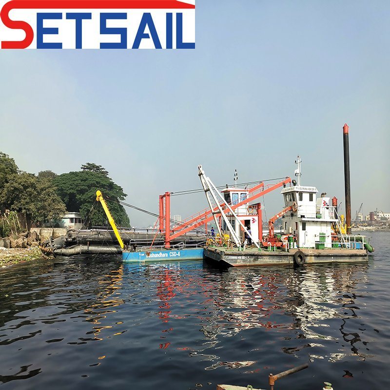 Engine Power 16 Inch Sand Dredger with Sand Pump