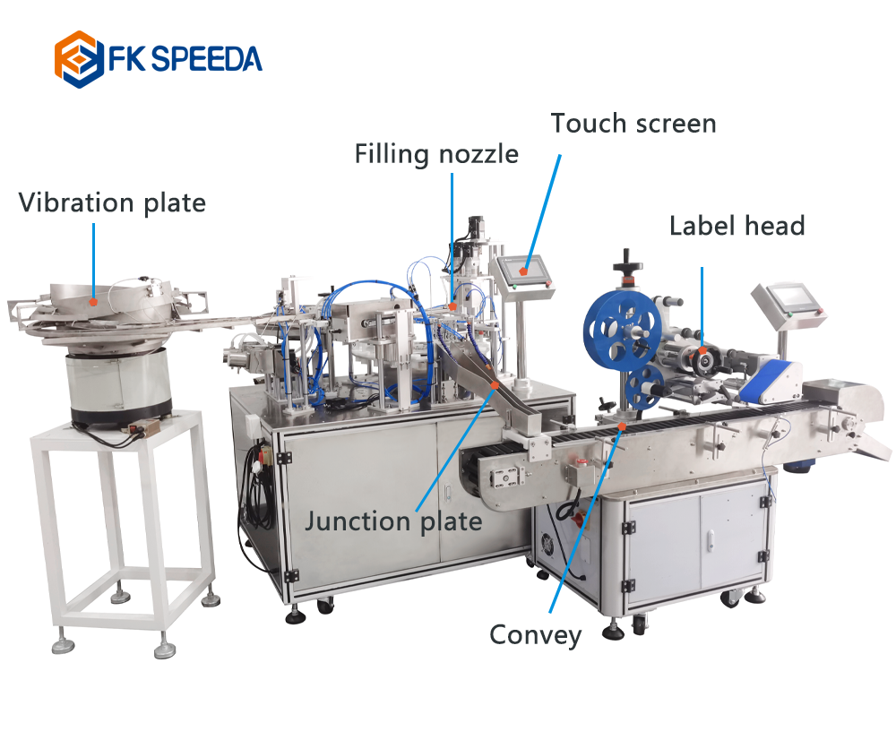 3-10ml PP Plastic Nucleic Acid Extraction Reagents Tube Filling Sealing Machine for 1