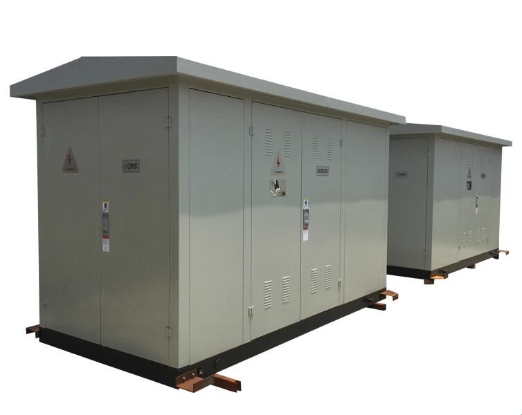 Outdoor Type Pad Mounted American Compact Prefabricated Transformer Substation