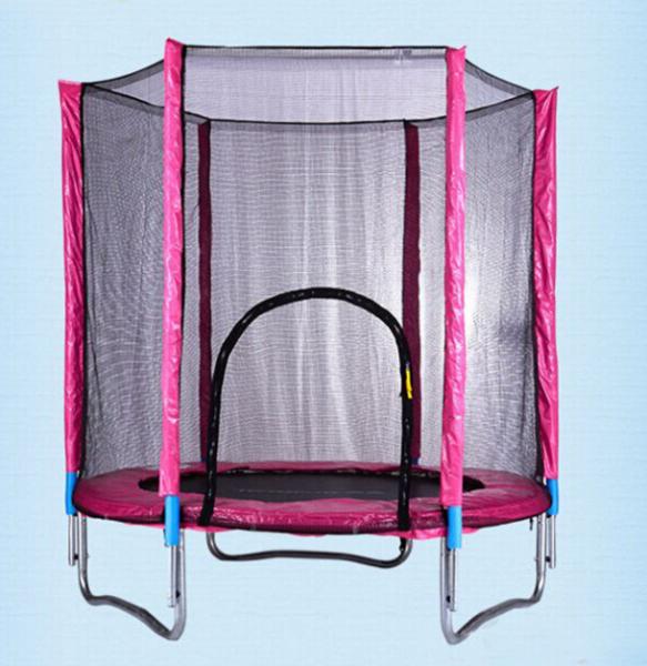 Outdoor Park Small Round Fitness Trampoline with Safety Net/ Gymnastic