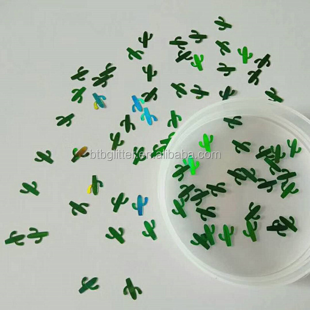 Polyester Glitter Leopard Shape 1kg Packing Eco-friendly and Colorful