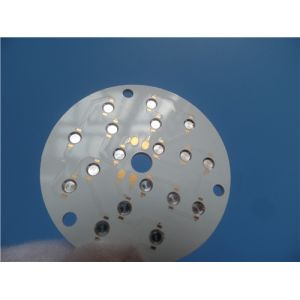 China Aluminum PCB with Bowl-Dented Hole for Led Lighting Metal Core PCB on sale
